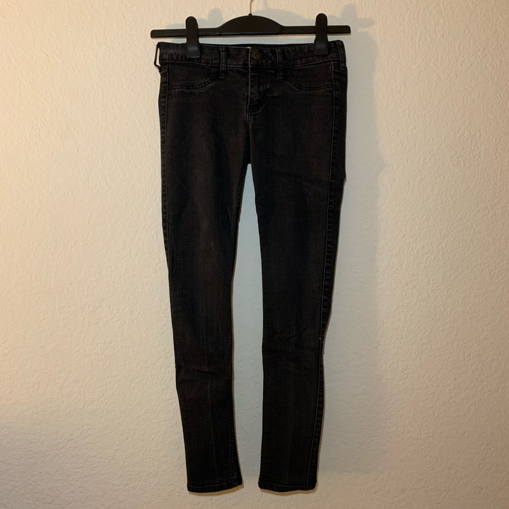 Hollister Faded Black Skinny Jeans